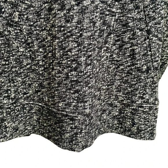 Lou & Grey Marled Knit Cotton Poncho Neutral Oversized Pullover XS/S - Picture 6 of 16